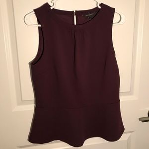 Banana Republic Peplum Sleeveless Top